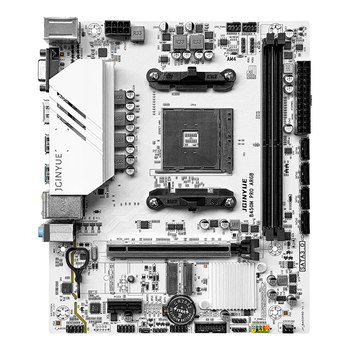 精粤B450M PRO ARGB主板AM4锐龙DDR4内存台式电脑游戏主板R5 5600/5600GT/5700G AMD B450/Socket AM4