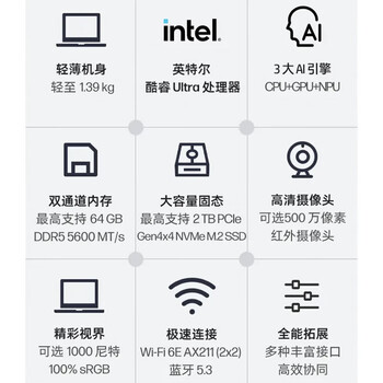 惠普（HP）EliteBook 640G11 商用办公笔记本电脑 14英寸（U5-125U/16G/1TSSD/集显/Win11)银色 标配