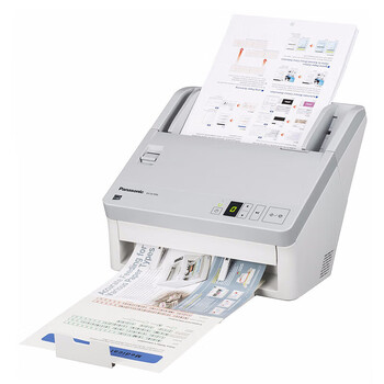松下（Panasonic）KV-SL1077 A4彩色高速双面扫描仪 文件发票自动进纸批量扫描机PDF 支持银河麒麟系统