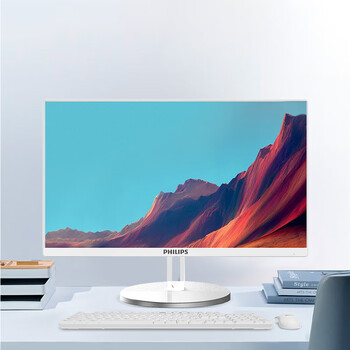 飞利浦（PHILIPS）23.8英寸台式一体机电脑( 酷睿12代i5-12450H 16G 512G WiFi蓝牙 3年质保 )S9白 