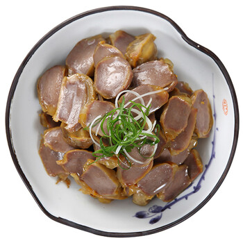 广东盐焗鸡肾温氏卤味小吃鸡胗休闲熟食鸡肫鸡爪零食真空熟食500g