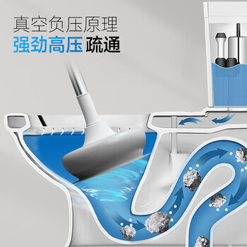 五月花马桶疏通器马桶吸皮搋子厕所疏通神器大吸力马桶搋子下水道疏通