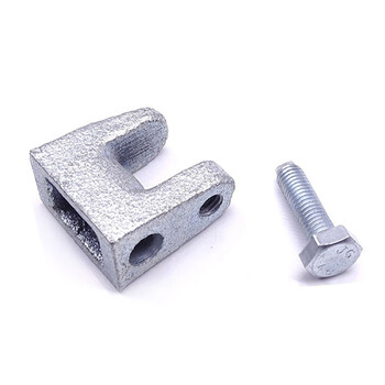 永利尚镀锌老虎卡C型丝杆吊夹方型铁皮老虎卡虎口夹 镀锌开口45mm (2个装) 永利尚镀锌老虎卡C型丝杆吊夹方型铁皮老虎卡虎口夹 镀锌开口45mm (2个装)