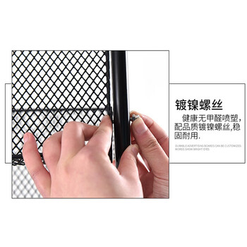 易利丰（elifo）L型灰白色3层报刊架杂志架书报架书刊架落地报纸架宣传册展示架折页资料架子期刊架