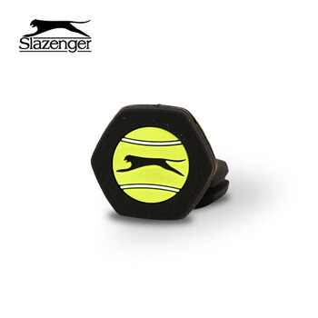史莱辛格（Slazenger）网球避震器配件减震器 组合装2圆形2六边形4只装