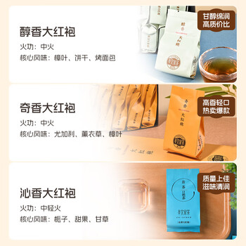 孝文家茶乌龙茶武夷岩茶奇香大红袍一级149.4g茶叶礼盒 口粮茶自饮品鉴