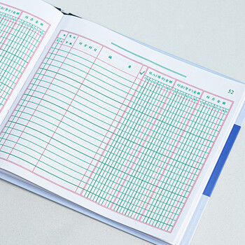 得力(deli)存款日记账 24K标准财务账册 财务用品 3452