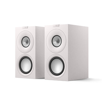 KEF Q Concerto Meta (Q 协奏曲)发烧级无源书架音箱 专业HIFI高保真三分频2.0家用客厅音响 丝绒白