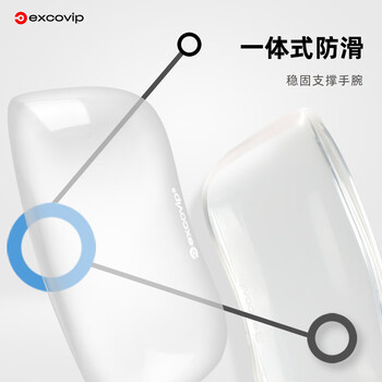 宜适酷(EXCO)透明腕托鼠标垫护腕手腕垫手托鼠标手掌拖护鼠标键盘托手枕人体工学腱鞘硅胶支撑防搁手0448 宜适酷(EXCO)透明腕托鼠标垫护腕手腕垫手托鼠标手掌拖护鼠标键盘托手枕人体工学腱鞘硅胶支撑防搁手0448