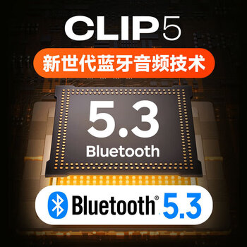 JBL CLIP5 户外蓝牙音箱 IP67防水防尘 宽口竖钩卡扣 蓝牙5.3 Typc-c充电 音乐盒五代蓝牙音响 烟影紫