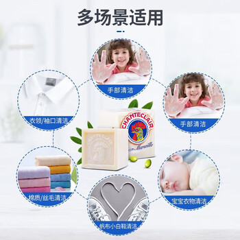 CHANTECLAIR大公鸡管家衣物清洁礼盒多功能清洁剂家庭送礼 五件套-1L洗衣液
