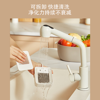 OIDIRE（偶点）果蔬清洗机 果蔬净化机洗菜机蔬菜清洗机食材净化机家用双仓有线洗菜机大容量 ODI-GSQX01