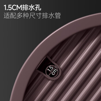 五月花茶水桶干湿分离 茶渣桶 加厚废水桶 茶盘排水桶茶叶不带排水管