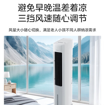 美的(Midea)冷风扇 家用空调扇冰晶制冷风扇水冷风扇塔扇 线下同款 ACA10SA 美的(Midea)冷风扇 家用空调扇冰晶制冷风扇水冷风扇塔扇 线下同款 ACA10SA