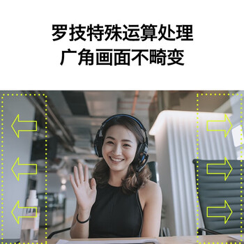 罗技 C920pro 高清电脑摄像头 直播摄像头 网红带货 直播会议网课摄像头 内置麦克风 1080P