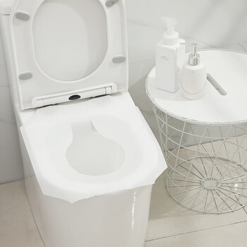 鼎盟（Dienmern）可溶水一次性马桶垫马桶贴厕所产妇旅行卫生间坐便套垫纸50片