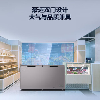 海尔（Haier）冷柜.家用518升大容量 -38度超低温速冻保鲜 3D逆循环 7档调温 1级能效【企采购】