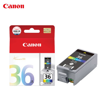 佳能（Canon）CLI-36原装彩色墨盒适用佳能iP110/TR150打印机（约245页）