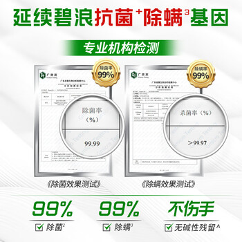 碧浪洗衣粉【实惠装】专研抗菌洁净除螨洗衣粉清雅茉莉2.75KG