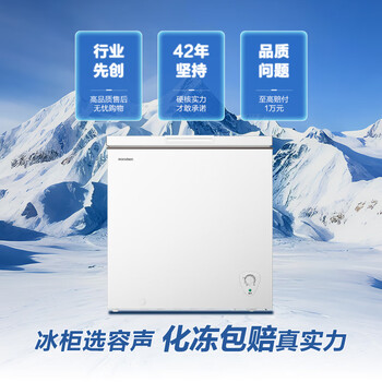 容声（Ronshen）200L单温家用冰柜冰箱一级强减霜抗菌净味冷柜可囤约285斤肉BD/BC-200ZMSMB
