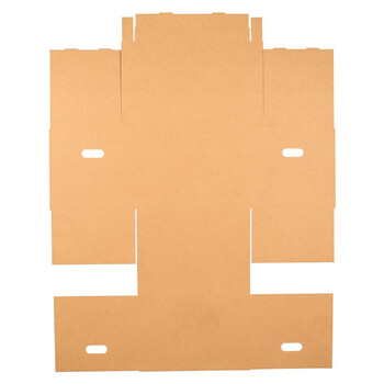 泰档档案箱空白连体纸箱会计凭证收纳箱办公纸箱 大号45*34.5*25cm 10个装 K4534525-10