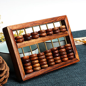 中国 算木花入　f2250224 黄花梨木算盘价格报价行情- 京东