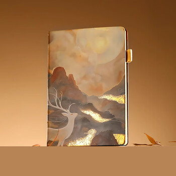 英雄（HERO）宝珠笔  敦煌丝绸之路古风国潮复古简约会议笔记本书签水杯套装瓷白色