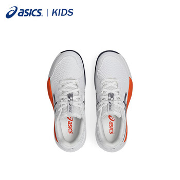 亚瑟士（asics）青少年防滑耐磨运动鞋网球鞋RESOLUTION X GS 1044A081-110  36