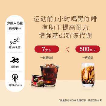 中原中原速溶美式黑咖啡0蔗糖0脂肪 越南进口咖啡粉60g*2