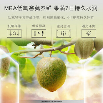 卡萨帝550升 白色零嵌入式零嵌法式多门家用电冰箱白色一级能效 BCD-550WGCFDM4WKU1