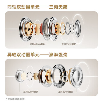 iKF Mars【双边四动圈专利】头戴式主动降噪蓝牙耳机无线有线电竞游戏头部追踪双金标认证运动 星光白