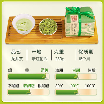 隔尘香2026新茶现货龙井43号特级AA龙井茶250g明前绿茶纸包豆香茶叶春茶 隔尘香2026新茶现货龙井43号特级AA龙井茶250g明前绿茶纸包豆香茶叶春茶