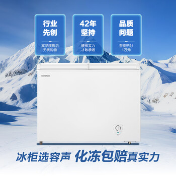 容声(Ronshen) 230升大容量蝶形门冰柜家用大冷藏小冷冻双温冷柜 节能大容量卧式冷冻柜BCD-230ZKM 容声(Ronshen) 230升大容量蝶形门冰柜家用大冷藏小冷冻双温冷柜 节能大容量卧式冷冻柜BCD-230ZKM