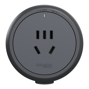 施耐德电气轨道插座可移动墙壁挂无线多功能电源插排可搭配黑咖轨道五孔黑色 施耐德电气轨道插座可移动墙壁挂无线多功能电源插排可搭配黑咖轨道五孔黑色