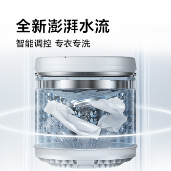 TCL新风祛味波轮洗衣机全自动10KG大容量一级能效家用家电京东自营B100V2R