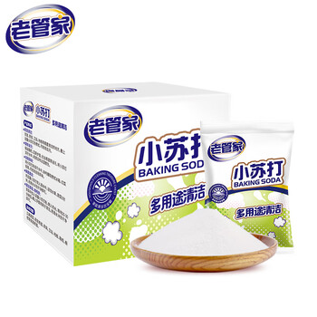 老管家小苏打25g*10包多用途清洁剂除垢剂厨房水垢茶垢清洁除垢