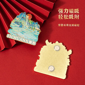 天色北京地标冰箱贴 故宫紫禁城文创博物院伴手礼景点旅游纪念礼品中国风新年生日礼物女TS-6302角楼