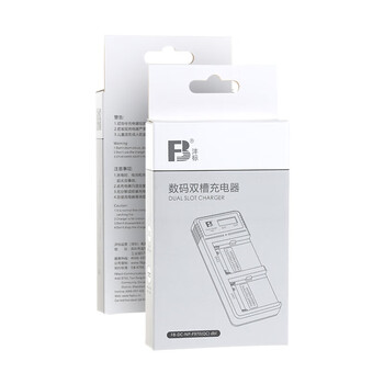 沣标（FB）NP-F970/F750/F550补光灯/监视器/无线图传/LED摄影灯专用锂电池NP-F系列快速座充充电器QC3.0快充