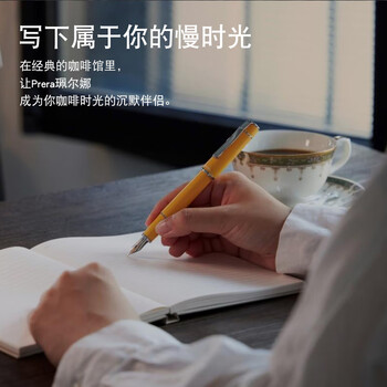 百乐（PILOT）PRERA珮尔娜钢笔小学生4-6年级学生成人钢笔男士女生礼物 P-FPR-1-DTQ-M M咀深绿松石色
