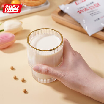 祖名豆浆180ml*12袋非转基因大豆无添加蔗糖豆乳谷物早餐植物蛋白饮料