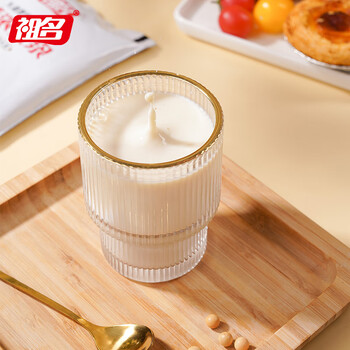 祖名豆浆180ml*12袋非转基因大豆无添加蔗糖豆乳谷物早餐植物蛋白饮料