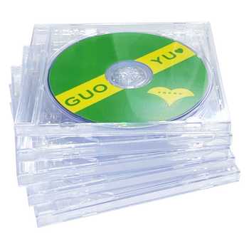 铭大金碟(MNDA)单片装 CD盒 光盘盒 加厚带托盘 70克 全透明 5片/包 铭大金碟(MNDA)单片装 CD盒 光盘盒 加厚带托盘 70克 全透明 5片/包