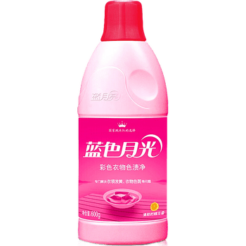 蓝月亮彩漂剂彩色衣物色渍液【彩漂】600ml 增艳护色+手帕纸1包