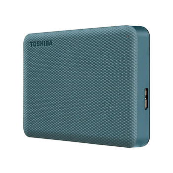 东芝（TOSHIBA）4TB 移动硬盘机械 V10系列 黛绿 兼容Mac 密码保护