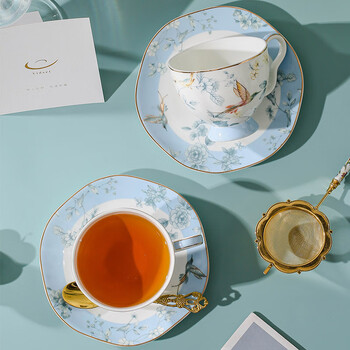 vidsel咖啡杯套装高档搬家乔迁新婚礼物结婚伴手礼陶瓷杯子礼盒生日礼品