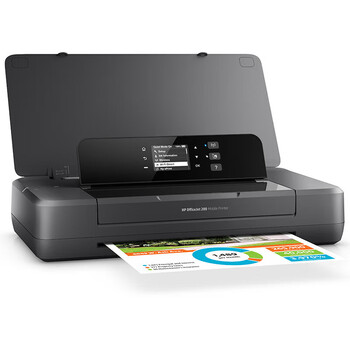 惠普（HP） OfficeJet 200 移动便携式打印机 无线直连打印 自带电池移动办公打印 OJ200