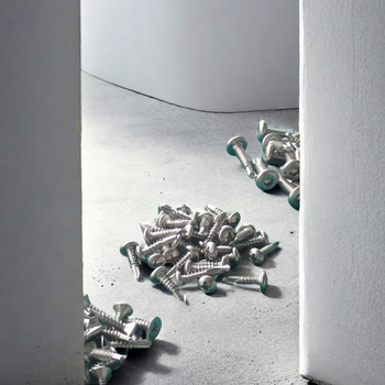 永利尚 410不锈钢十字槽盘头自钻自攻燕尾钻尾丝圆头钻尾丝  M4.8*50 一斤装约（103个）