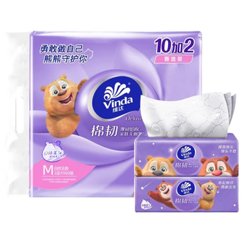 金龙鱼【抽纸+食用油】V2836抽纸80抽12包*2提+阳光葵花籽油5L端午福利