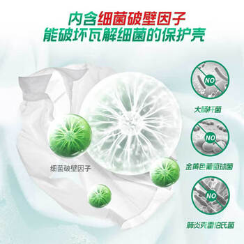 碧浪除菌液【实惠装】专业抗菌3合1衣物除菌液草本清香1L