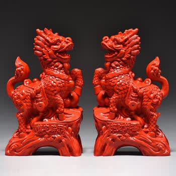 麒麟吉祥物摆件型号规格- 京东